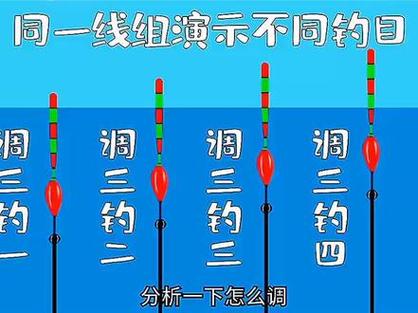 钓鱼看漂游戏手动调漂攻略