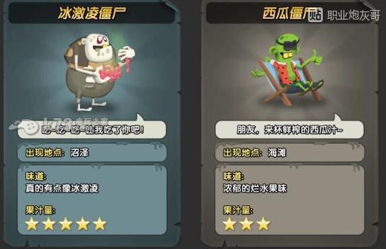 僵尸榨汁机所有僵尸图鉴缩略图