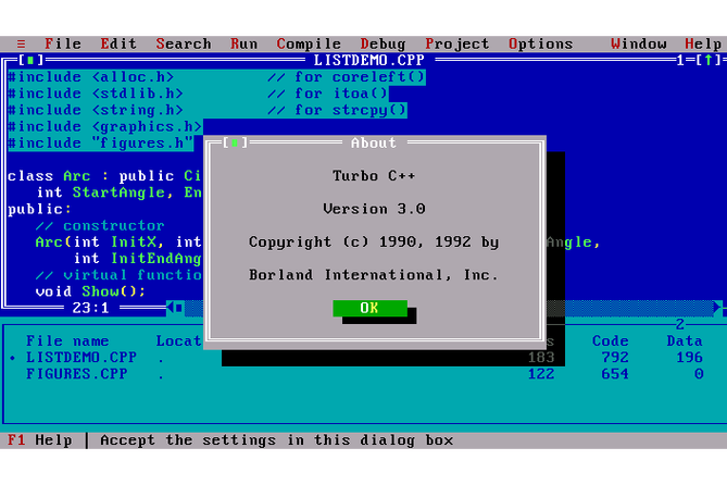 turbo c 还有人用吗