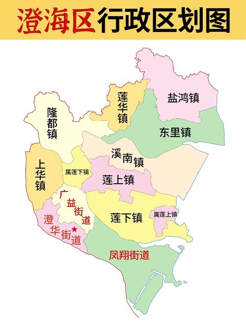 澄海区街道划分红包版缩略图