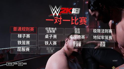 WWE2K18五